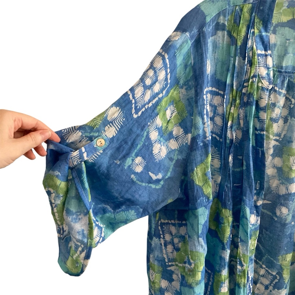 Ruby Rd. | Colorful Button-Up Blouse - Picture 5 of 14